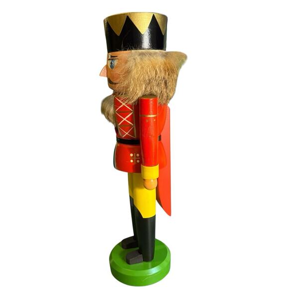 VTG Erzgebirge Rothenthal King Nutcracker 106233 Collectible With Box 12” German - Picture 8 of 16